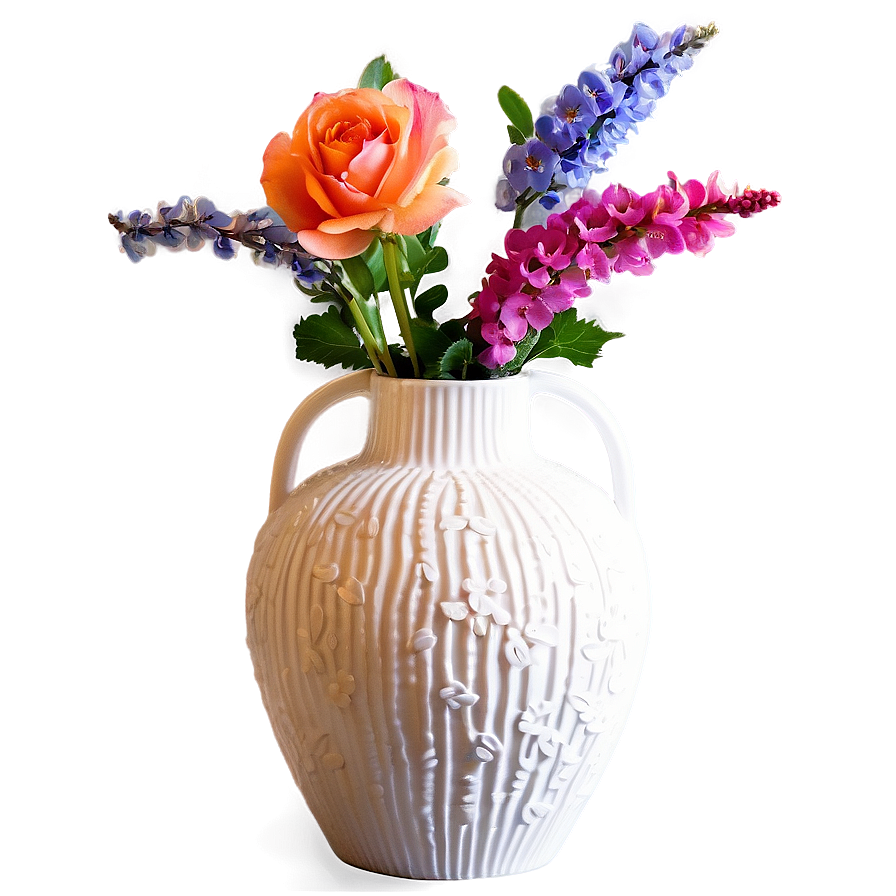 Decorative Flower Vase Png 06122024