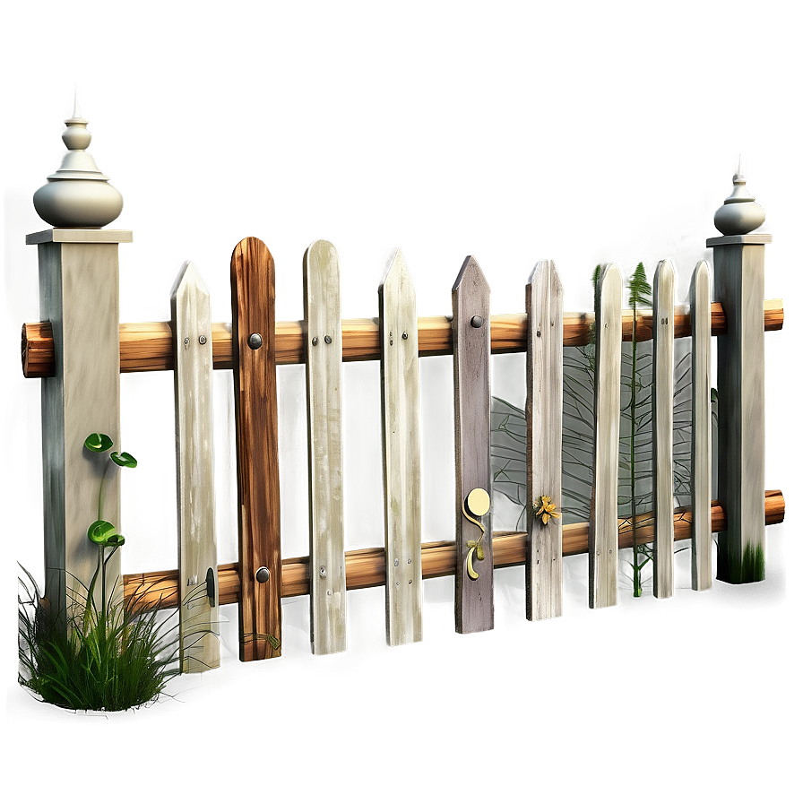 Decorative Garden Fence Png Ndt