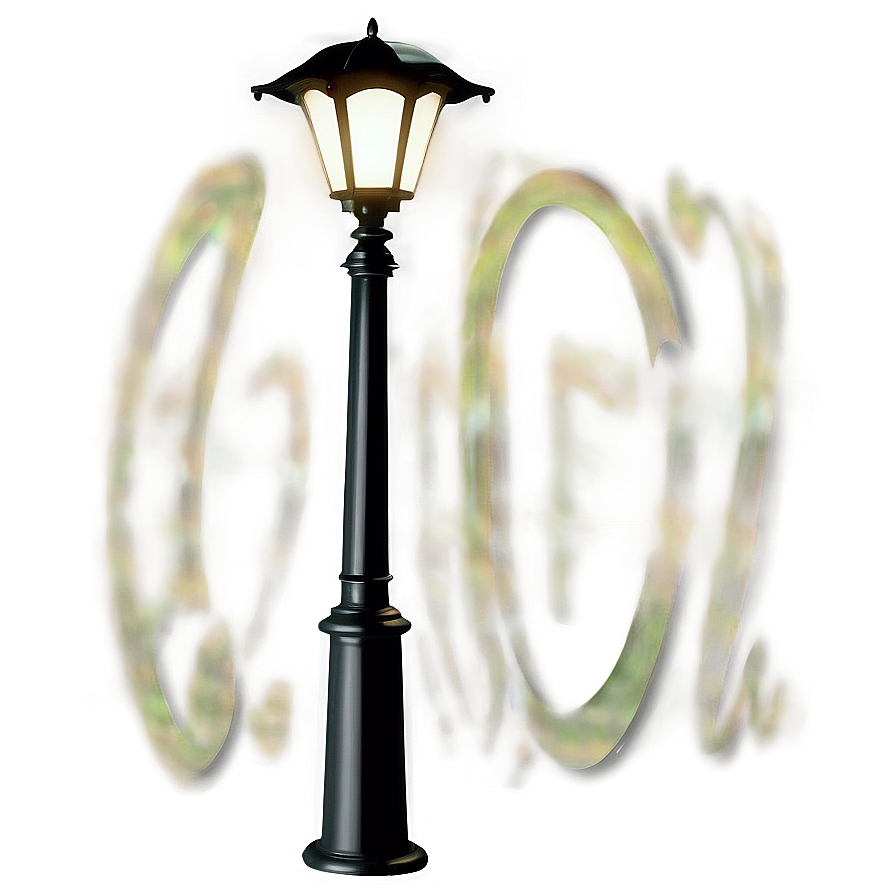 Decorative Garden Light Post Png 69