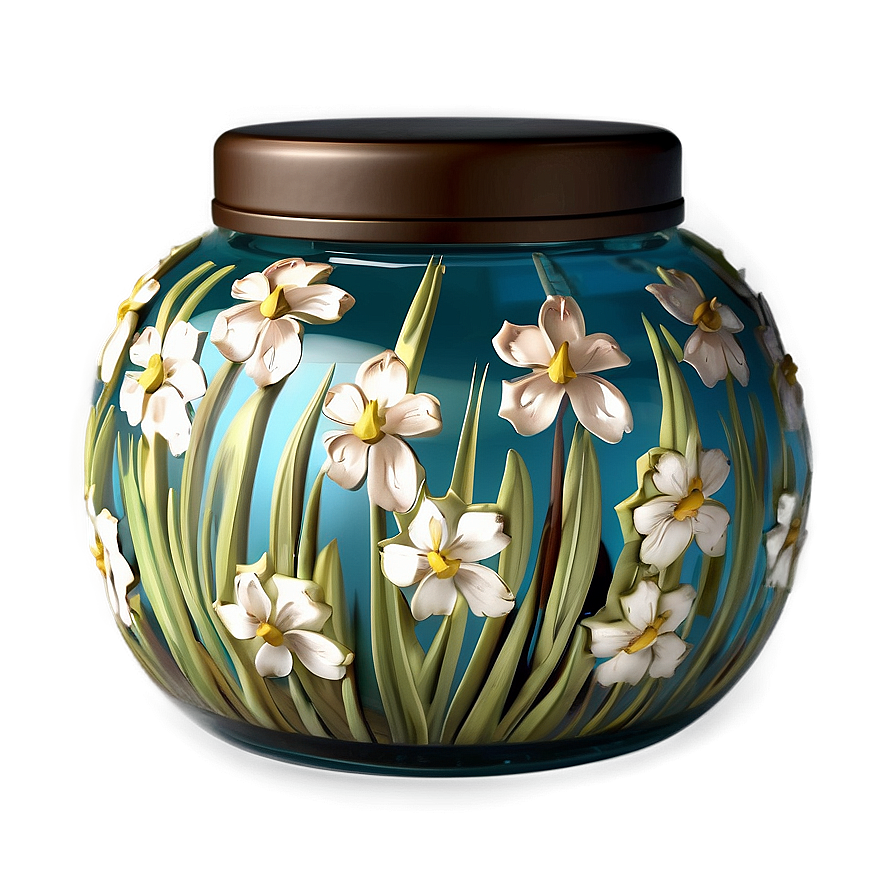 Decorative Glass Jar Png 05242024