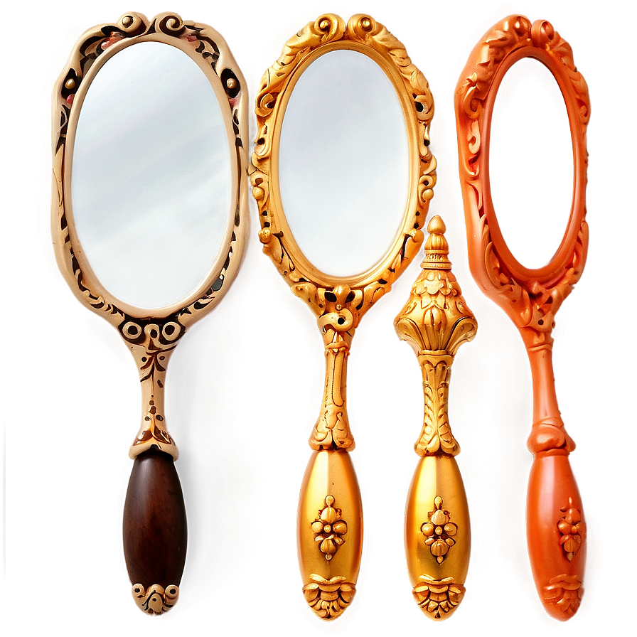 Decorative Hand Mirror Png 65