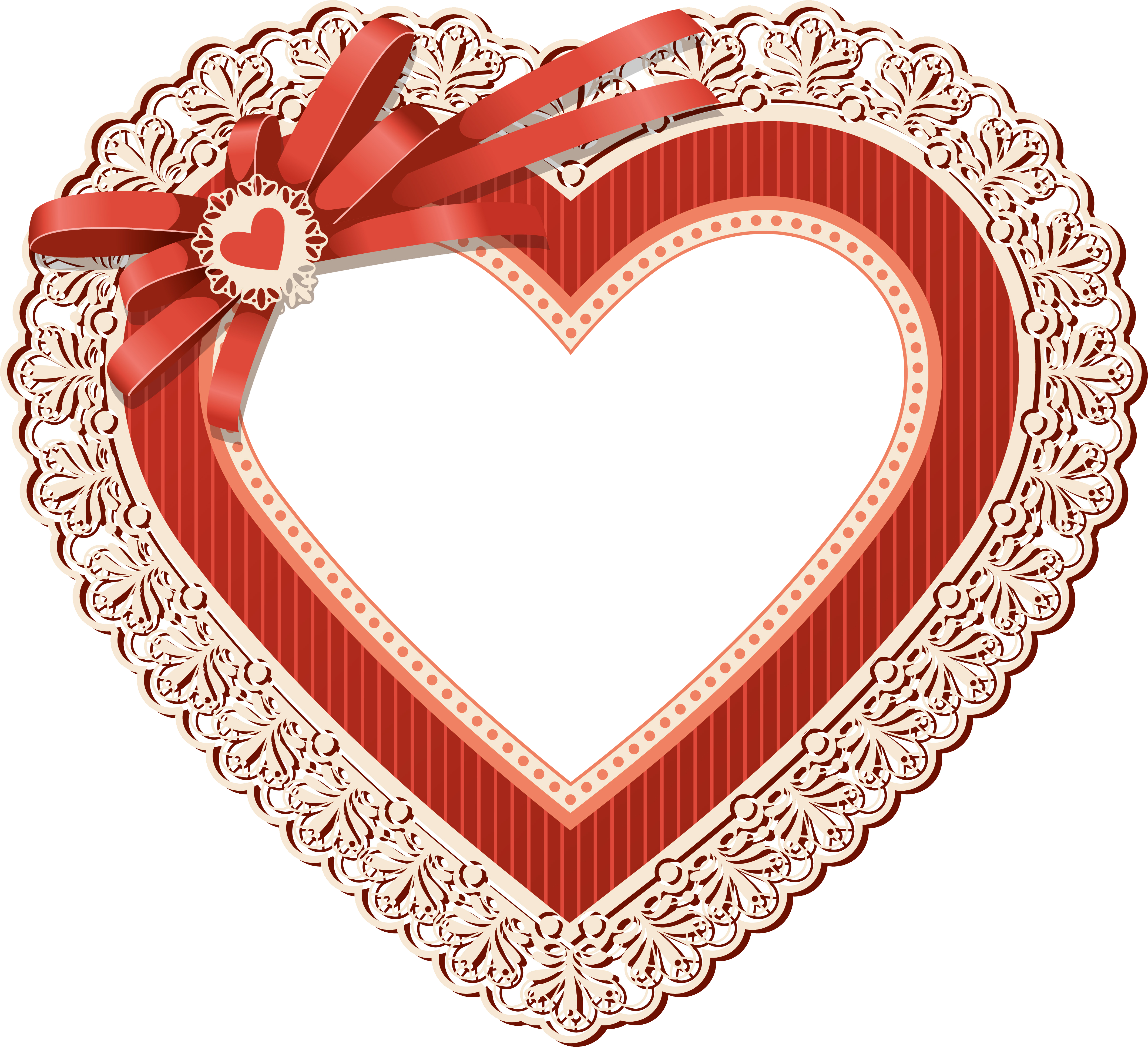 Decorative Heart Border Design