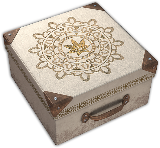 Decorative Keepsake Boxwith Mandala Design