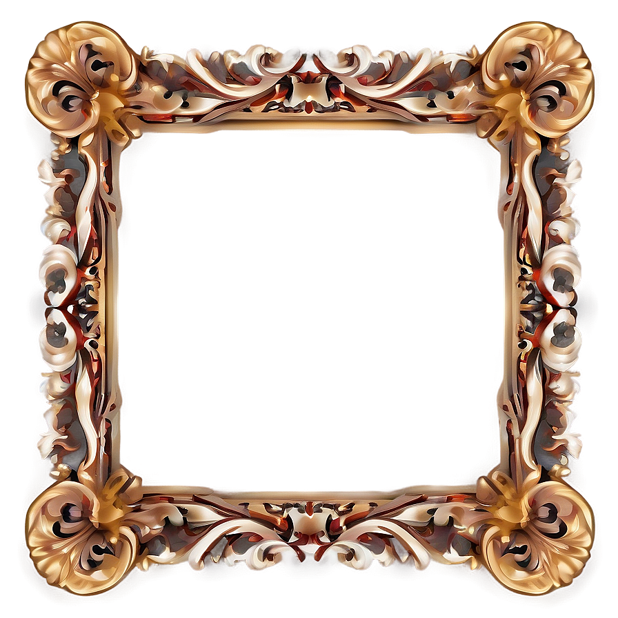 Decorative Ornate Frame Png 86