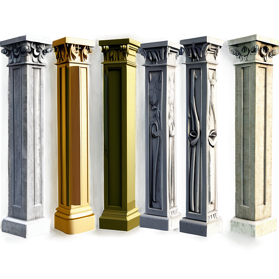 Decorative Pillar Png Rnr