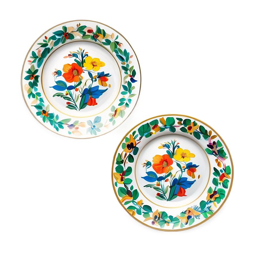 Decorative Plates Png 98