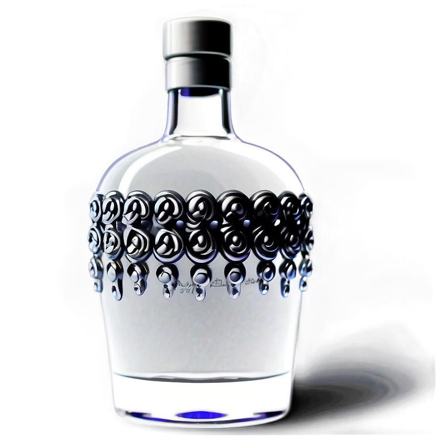 Decorative Vodka Bottle Png 79