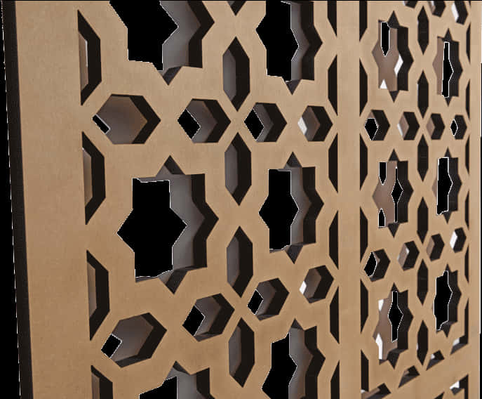 Decorative Wooden Panel Pattern