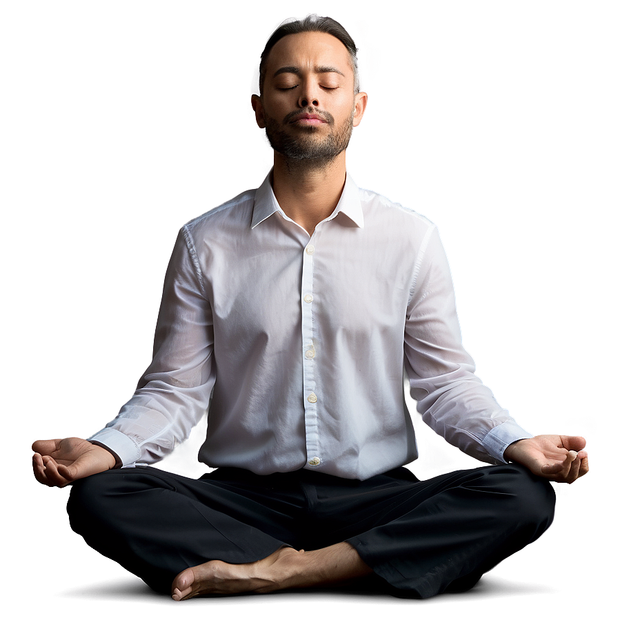 Deep Breathing Meditation Png Cum31