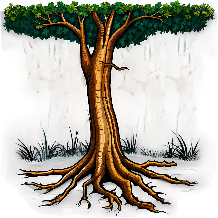 Deep Forest Roots Graphic Png Xhd2