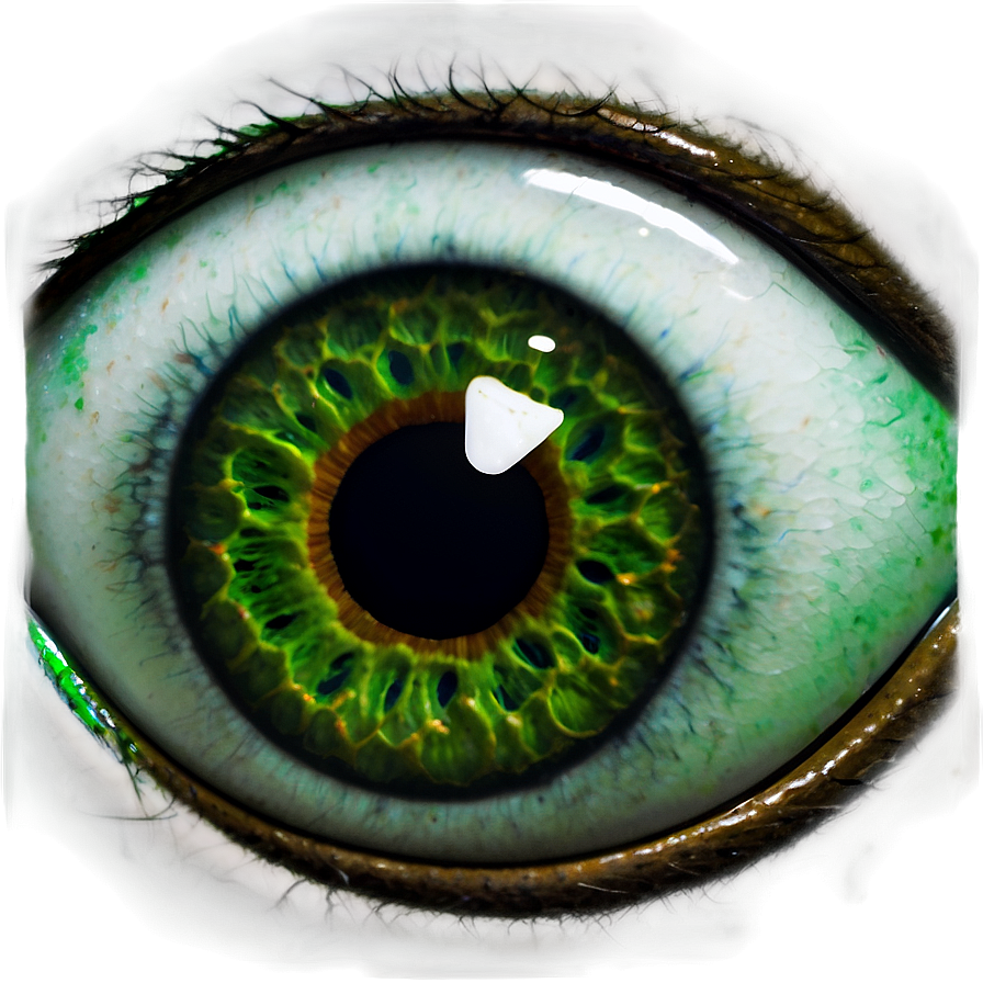 Deep Green Eye Detail Png Euj