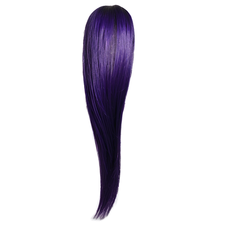 Deep Purple Hair Color Swatch Png Trv88