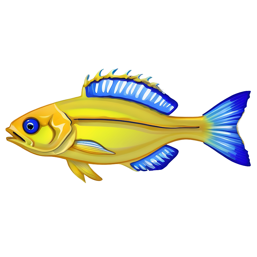 Deep Sea Fish Outline Png 83