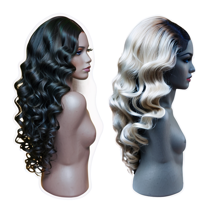 Deep Waves Hair Png 32