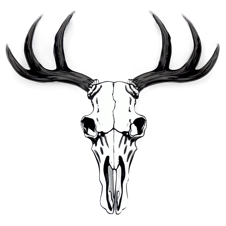 Deer Skull Silhouette Png Syr