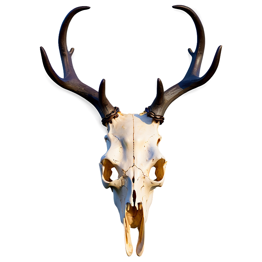 Deer Skull With Antlers Png 06132024