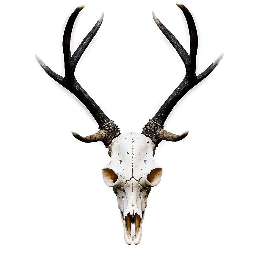 Deer Skull With Antlers Png Rdb33