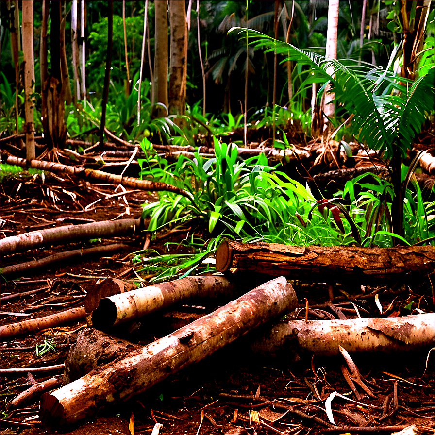 Deforestation And Ecosystem Services Png 7