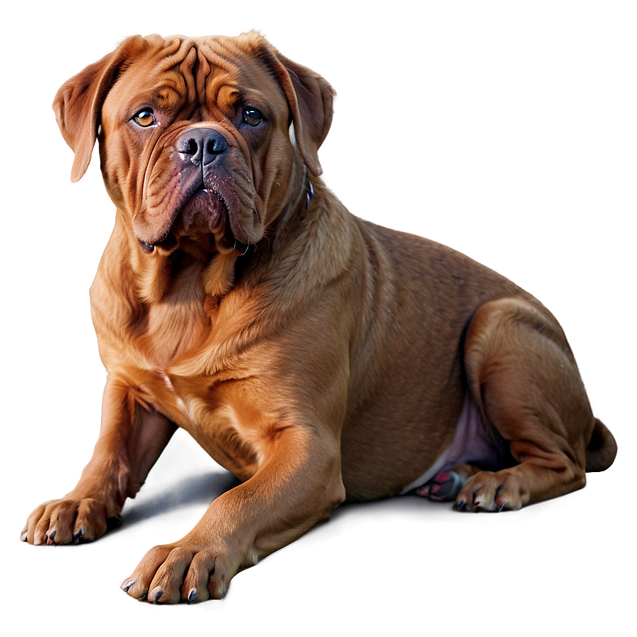 Dejected Dogue De Bordeaux Png Xab