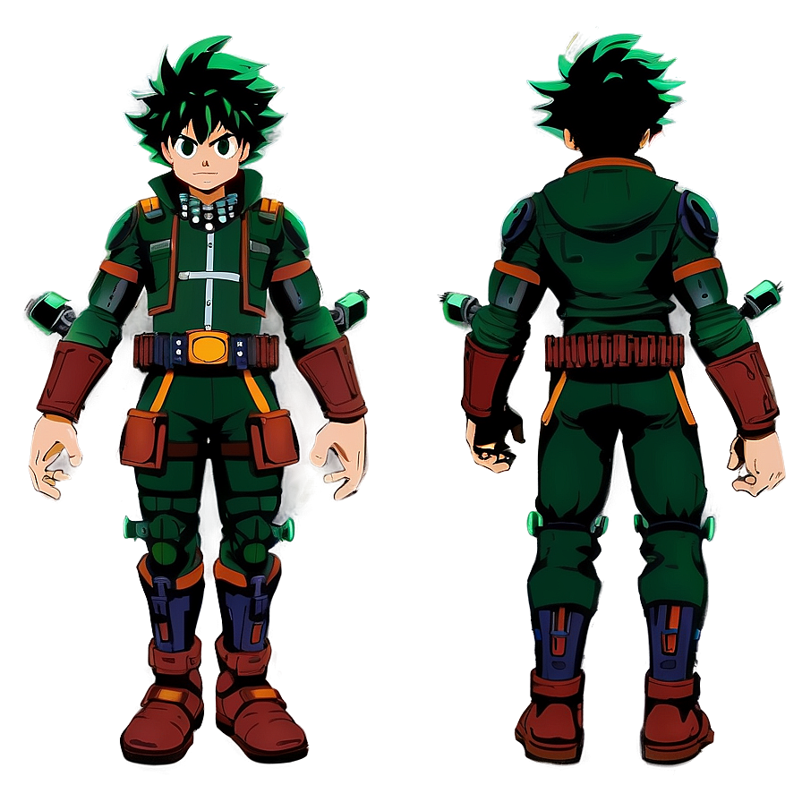 Deku First Hero Outfit Png Knp96