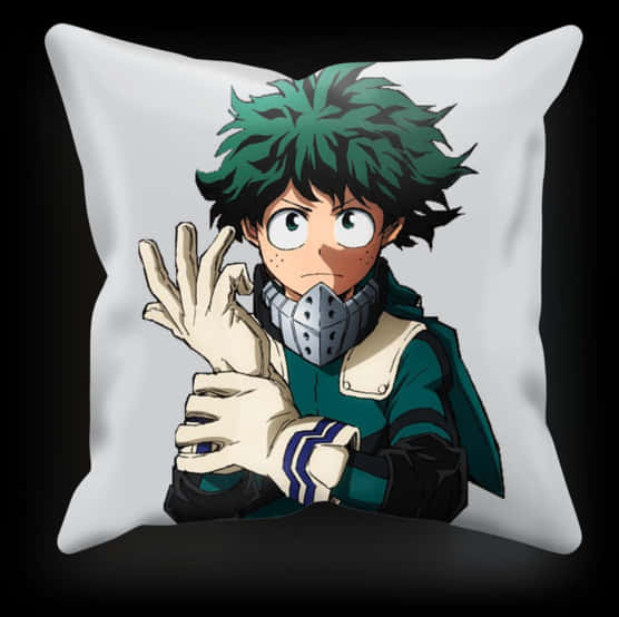 Deku Hero Costume Pillow