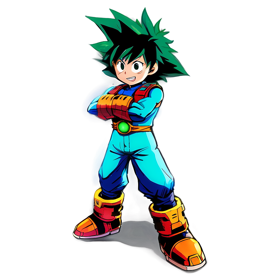 Deku Serious Battle Mode Png Lsy26