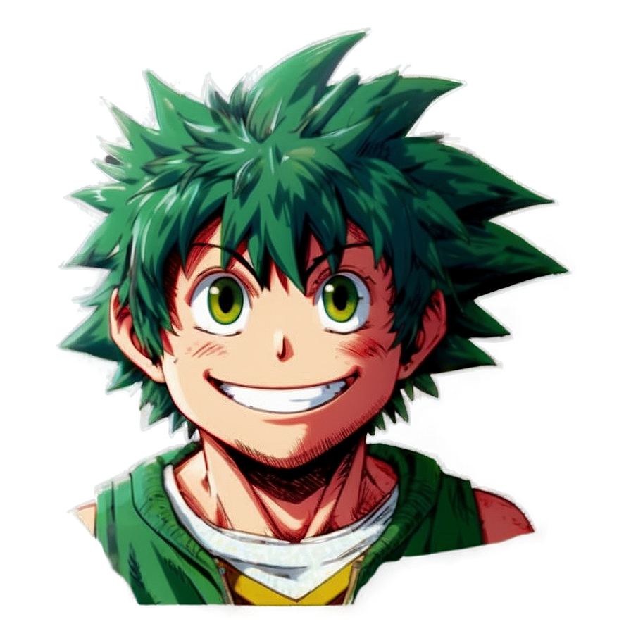 Deku Smiling Png 58