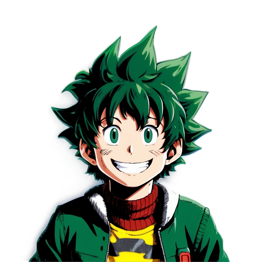 Deku Smiling Png Goc24