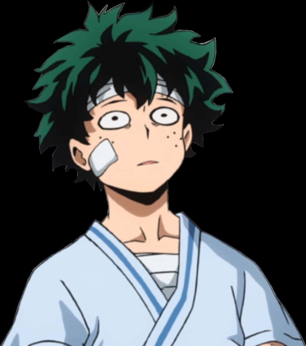 Deku_ Surprised_ Anime_ Character