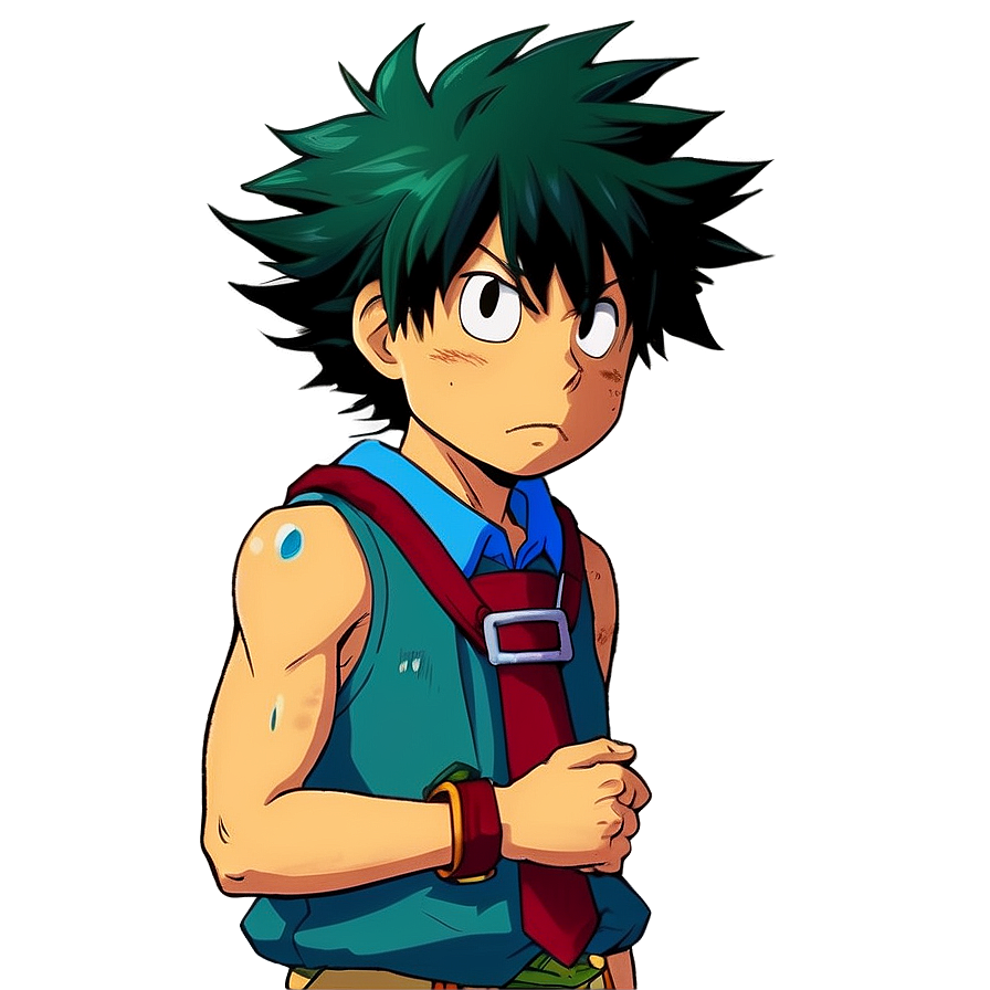 Deku Tears Of Determination Png 05062024