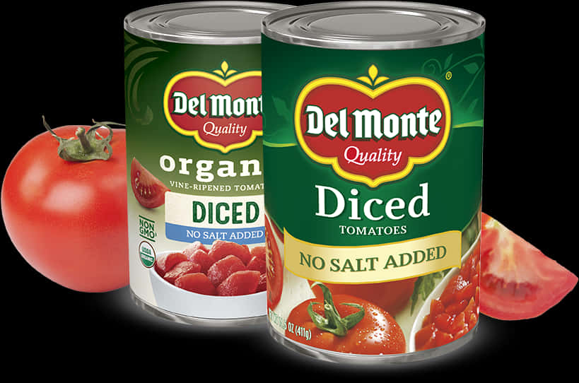 Del Monte Diced Tomatoes No Salt Added