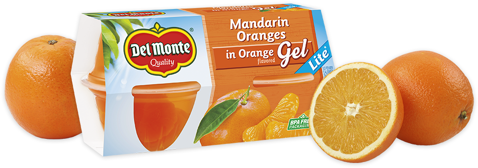 Del Monte Mandarin Oranges Packaging