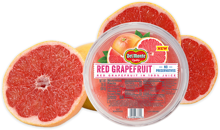 Del Monte Red Grapefruit Packaging