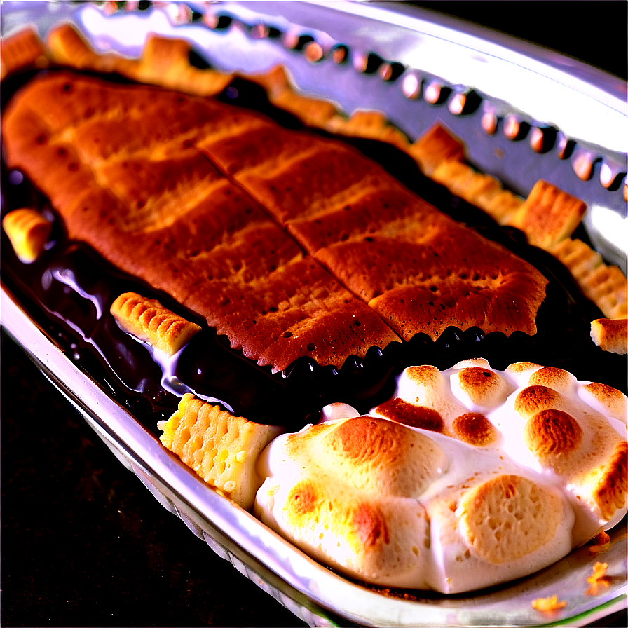 Delectable S'mores Pie Png 60