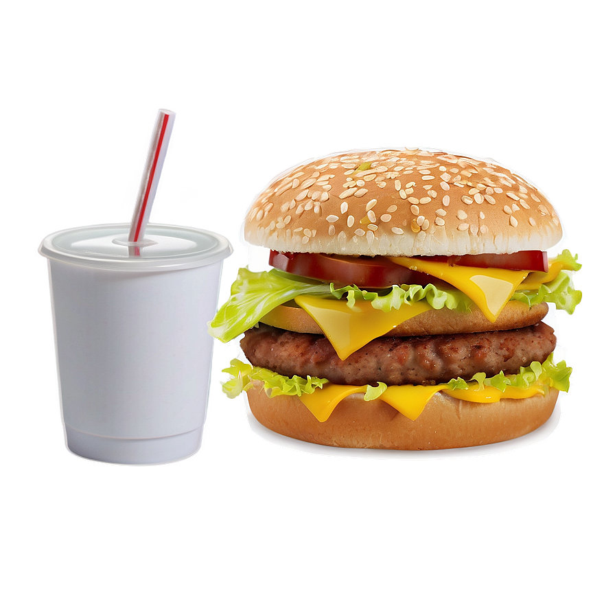 Delicious Big Mac Meal Png 20