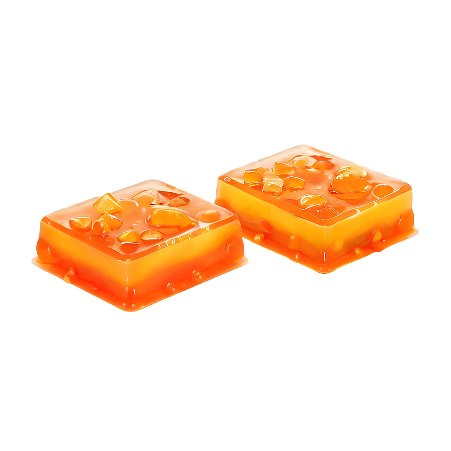 Delicious Orange Jello Dessert Png 06132024