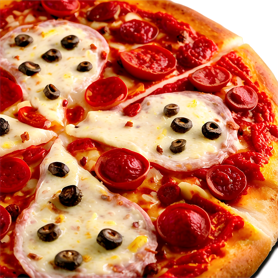 Delicious Pepperoni Pizza Png Afp