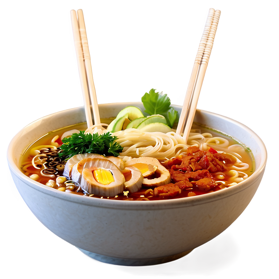 Delicious Ramen Bowl Png Tbr21