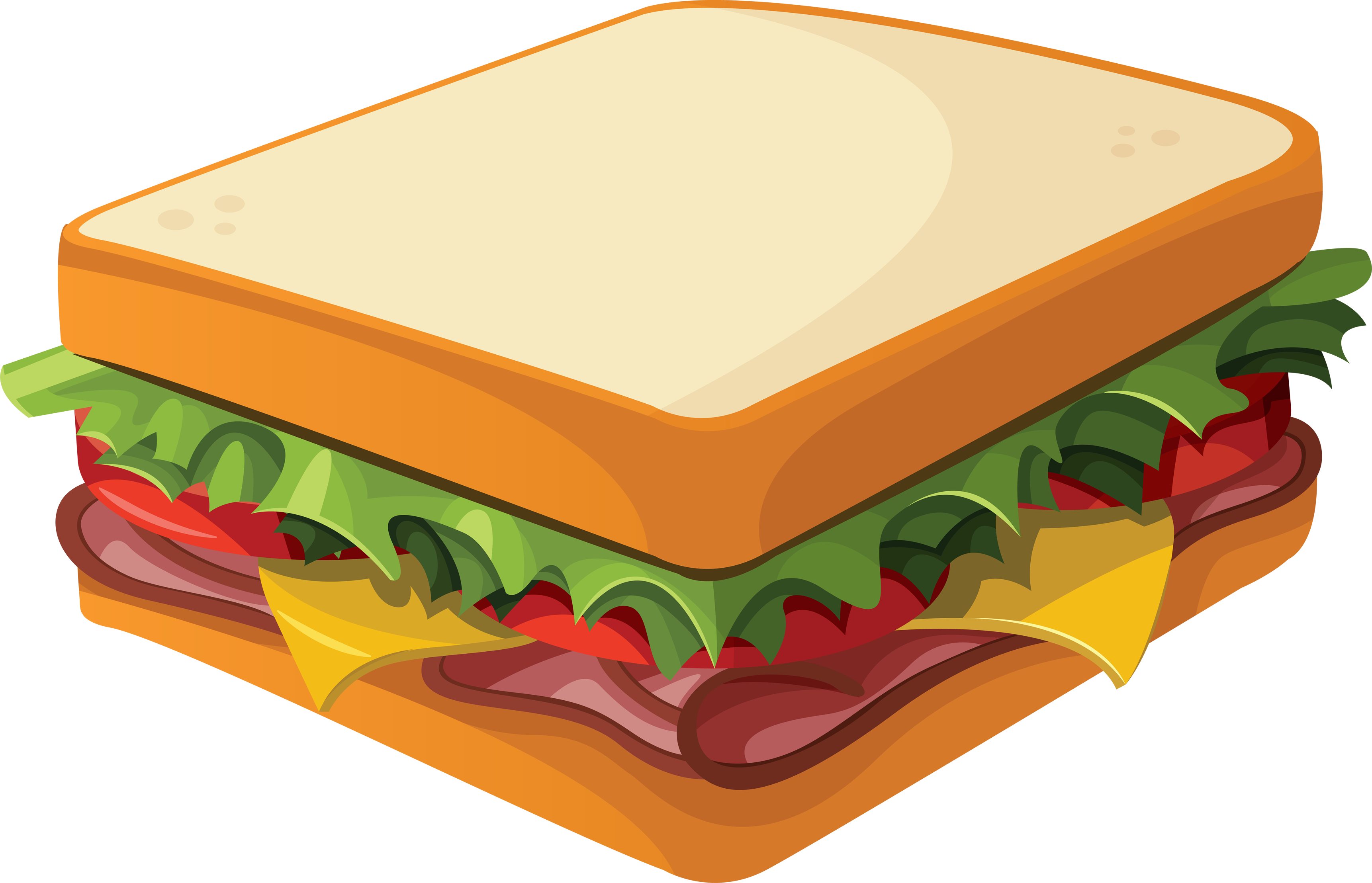 Delicious Sandwich Illustration