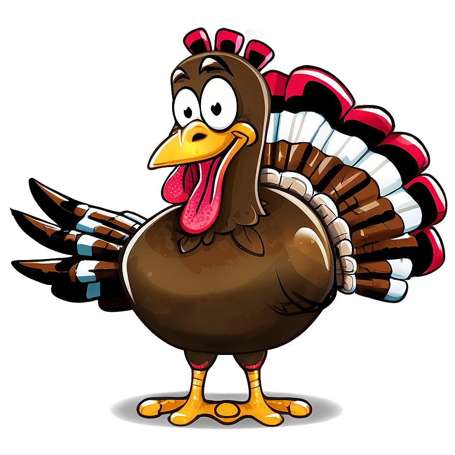 Delightful Cartoon Turkey Png Cif22