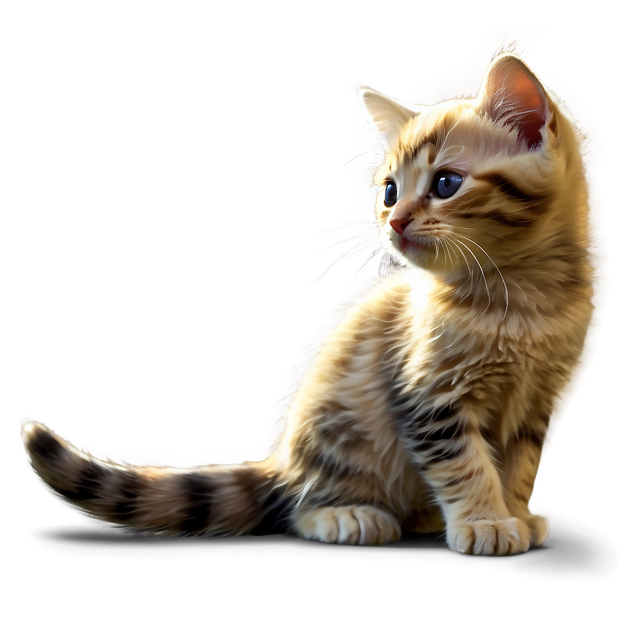 Delightful Kitten Tail Png Equ