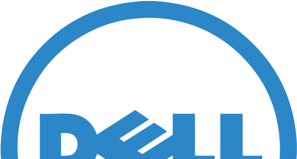 Dell Logo Blue Background