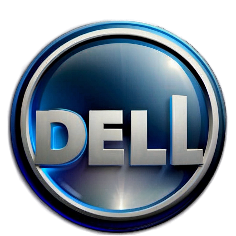 Dell Logo With Shadow Png Jaf