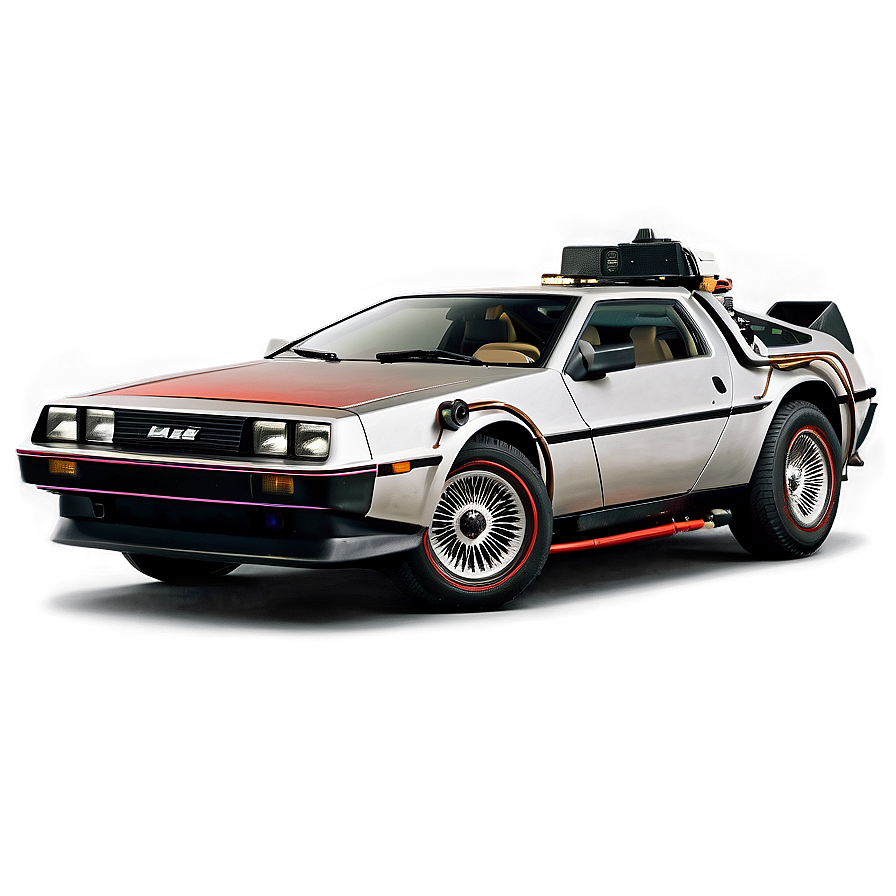 Delorean Racing Stripes Edition Png Ryv