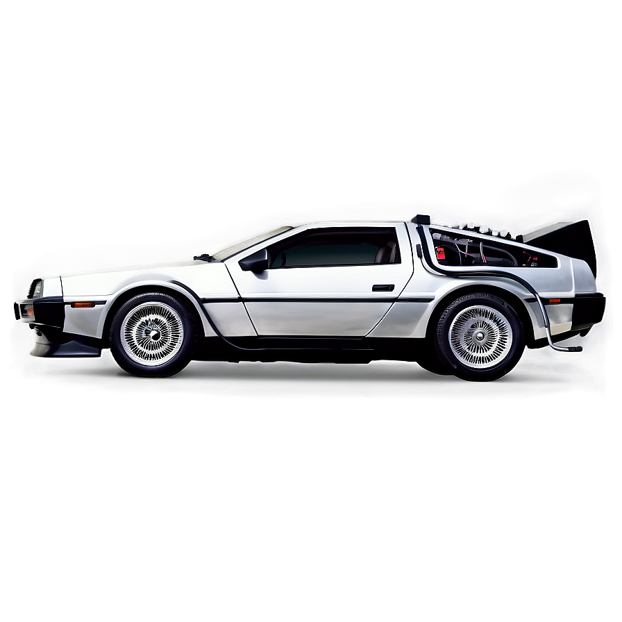 Delorean Through The Decades Evolution Png Ejq