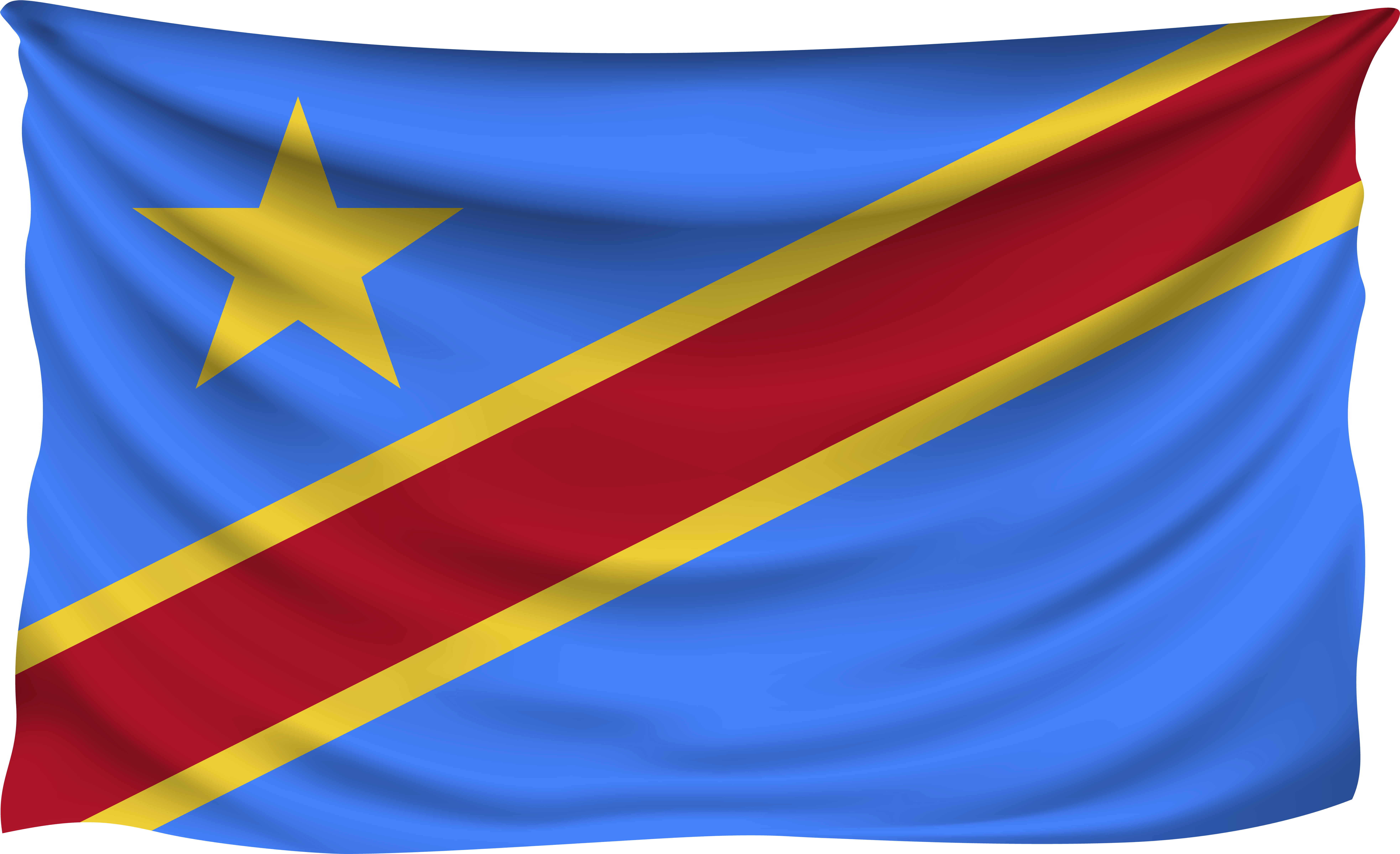 Democratic Republicof Congo Flag Waving