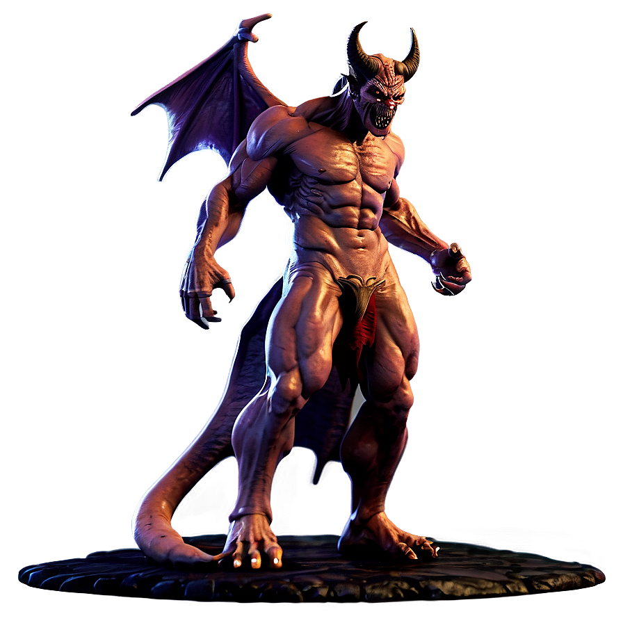 Demon Devil Figure Png 05232024