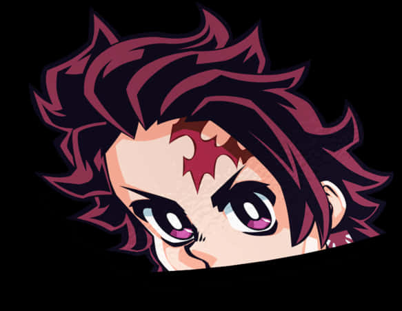 Demon Slayer Tanjiro Kamado Vector Art