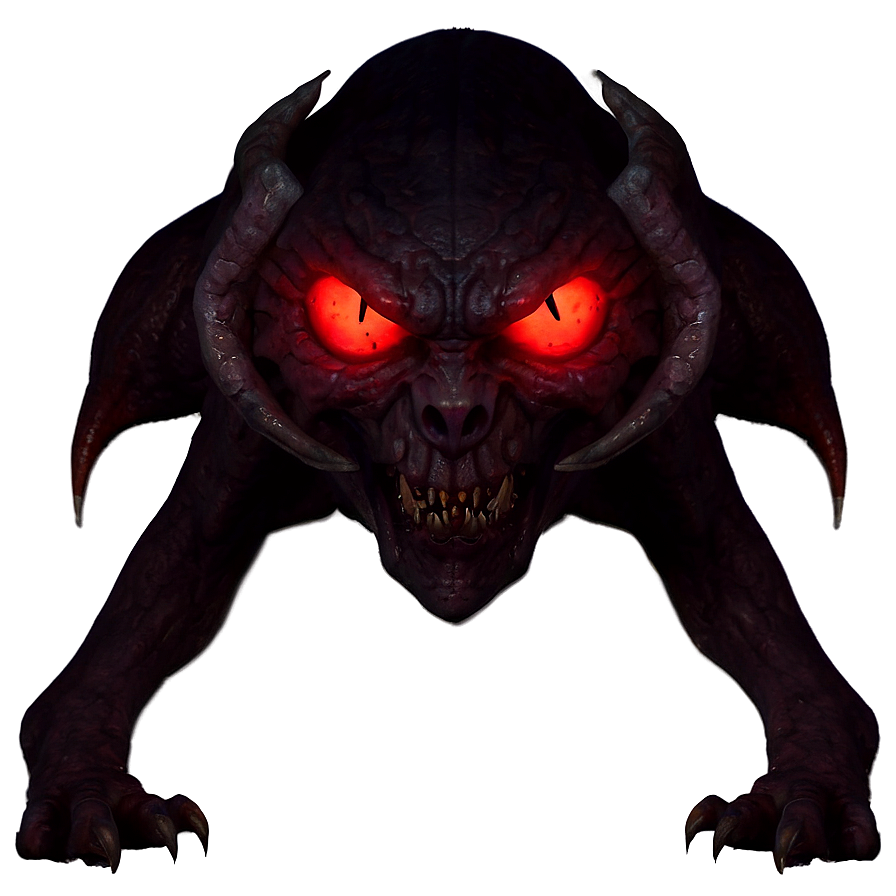 Demon With Red Eyes Png 73