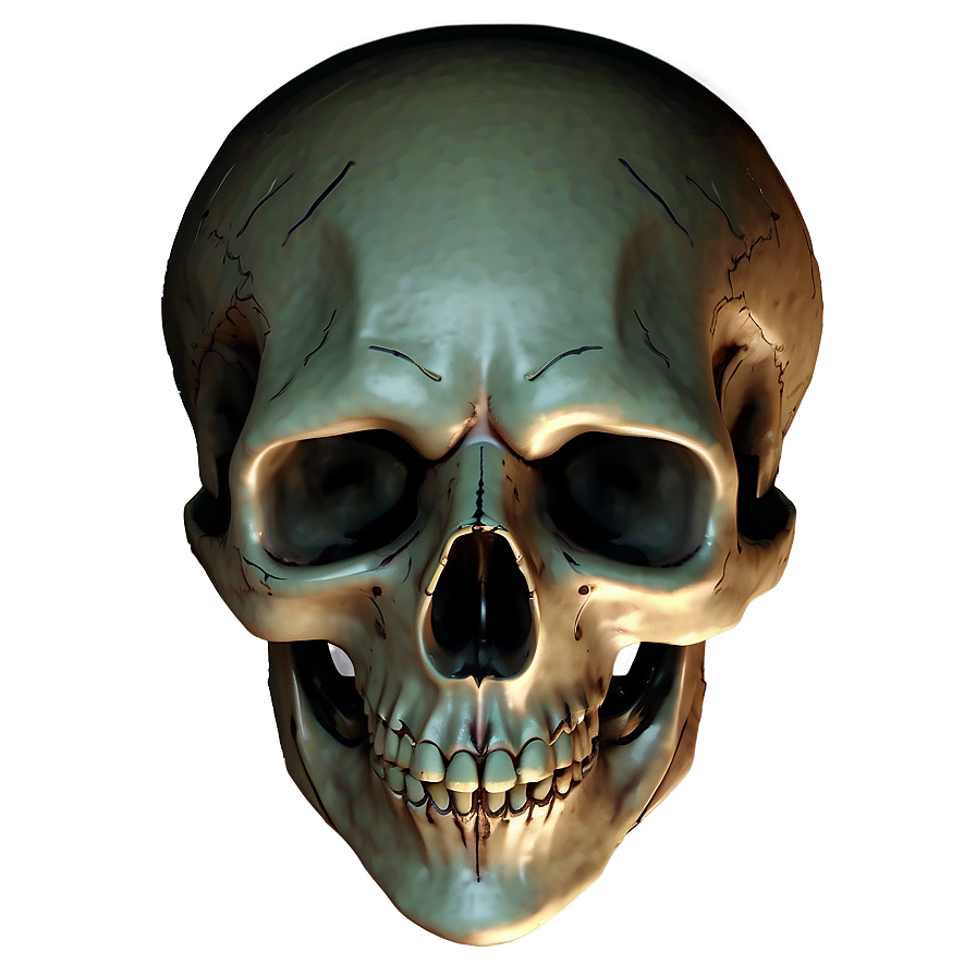 Demonic Skull Scene Png B